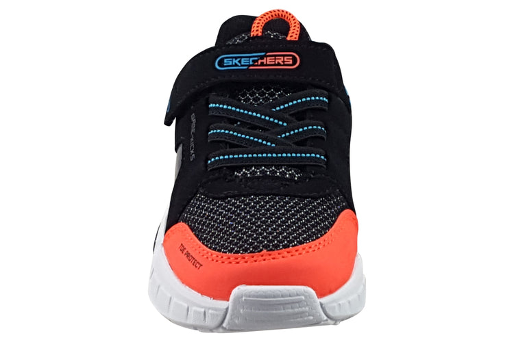 Skechers Lil Gametronix 402262N Black/Multi Boys Sports