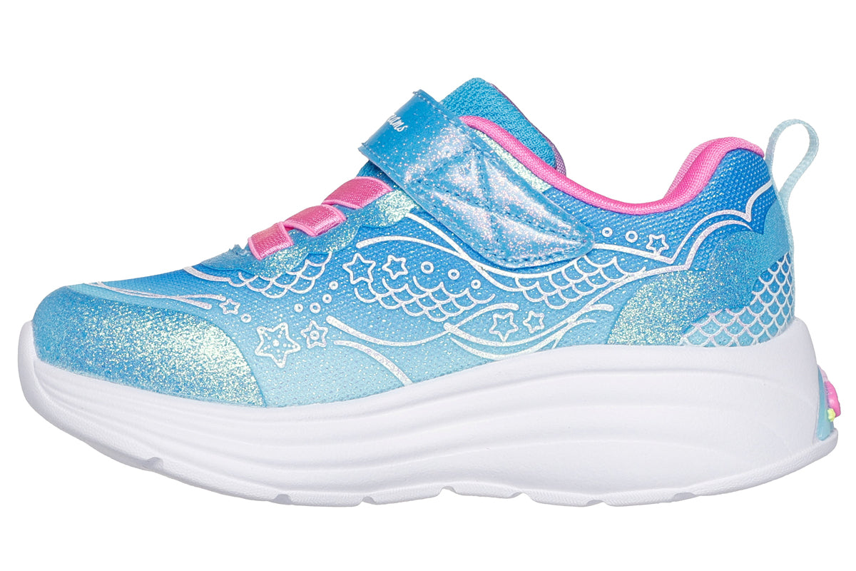 skechers-lil-mermaid-303061n-girls-trainers-left-flat
