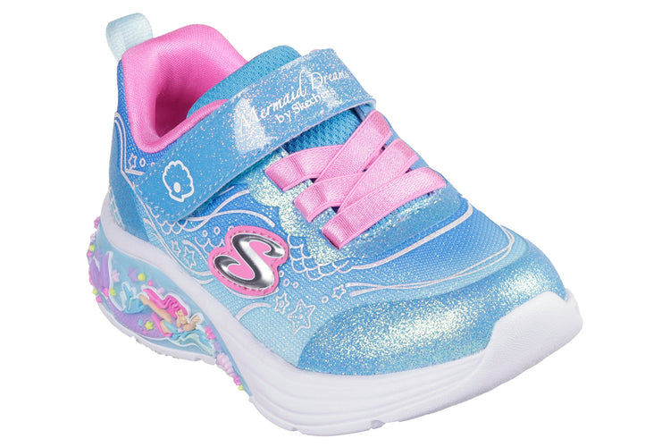 Skechers Lil Mermaid 303061N Blue/Multi Girls Sports