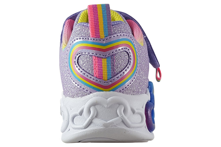 Skechers Love Prism 303751L Lavender Multi Girls Sports
