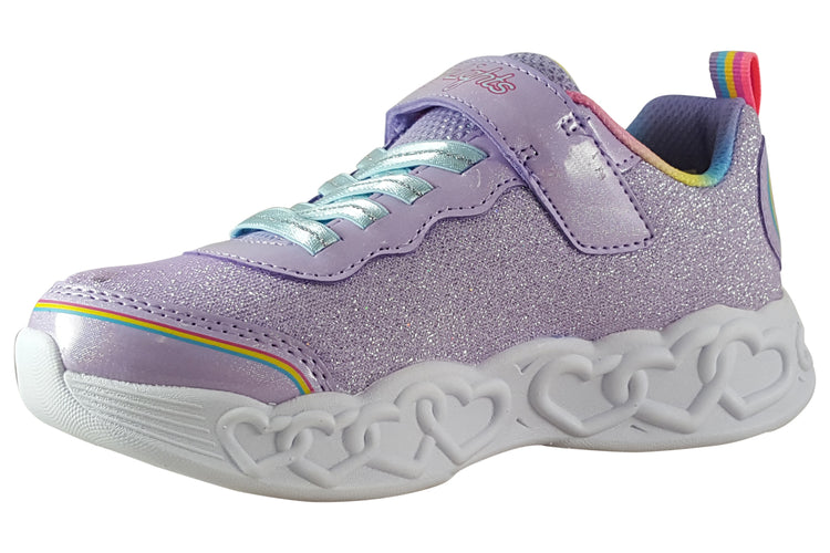 Skechers Love Prism 303751L Lavender Multi Girls Sports