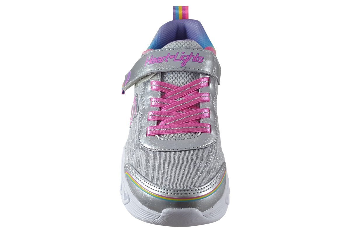 skechers-love-silver-multi-trainers-top