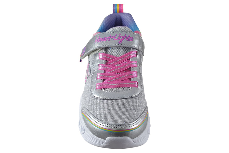 Skechers Love Prism 303751L Silver Multi Girls Sports