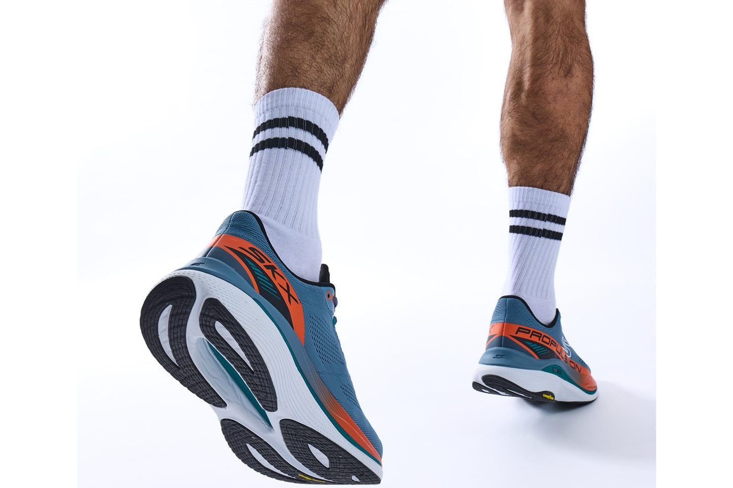Skechers Max Cushioning Propulsion Slate Mens Trainers