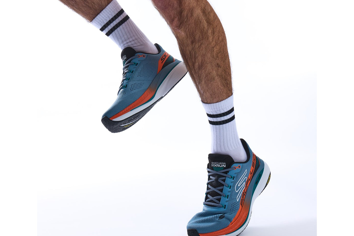 Skechers Max Cushioning Propulsion Slate Mens Trainers