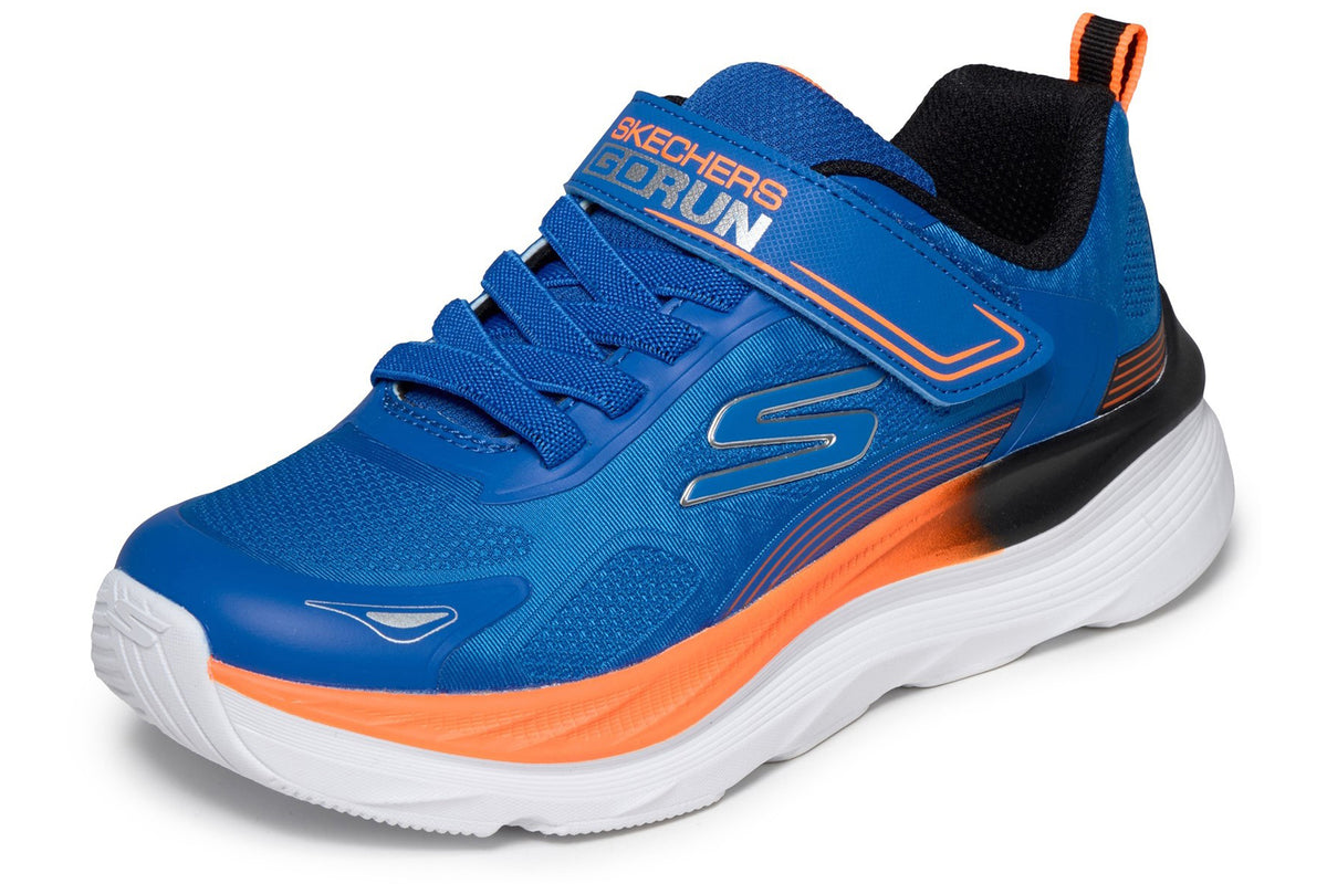 Skechers Max Run Blue / Synthetic / Orange Trim Boys Sports