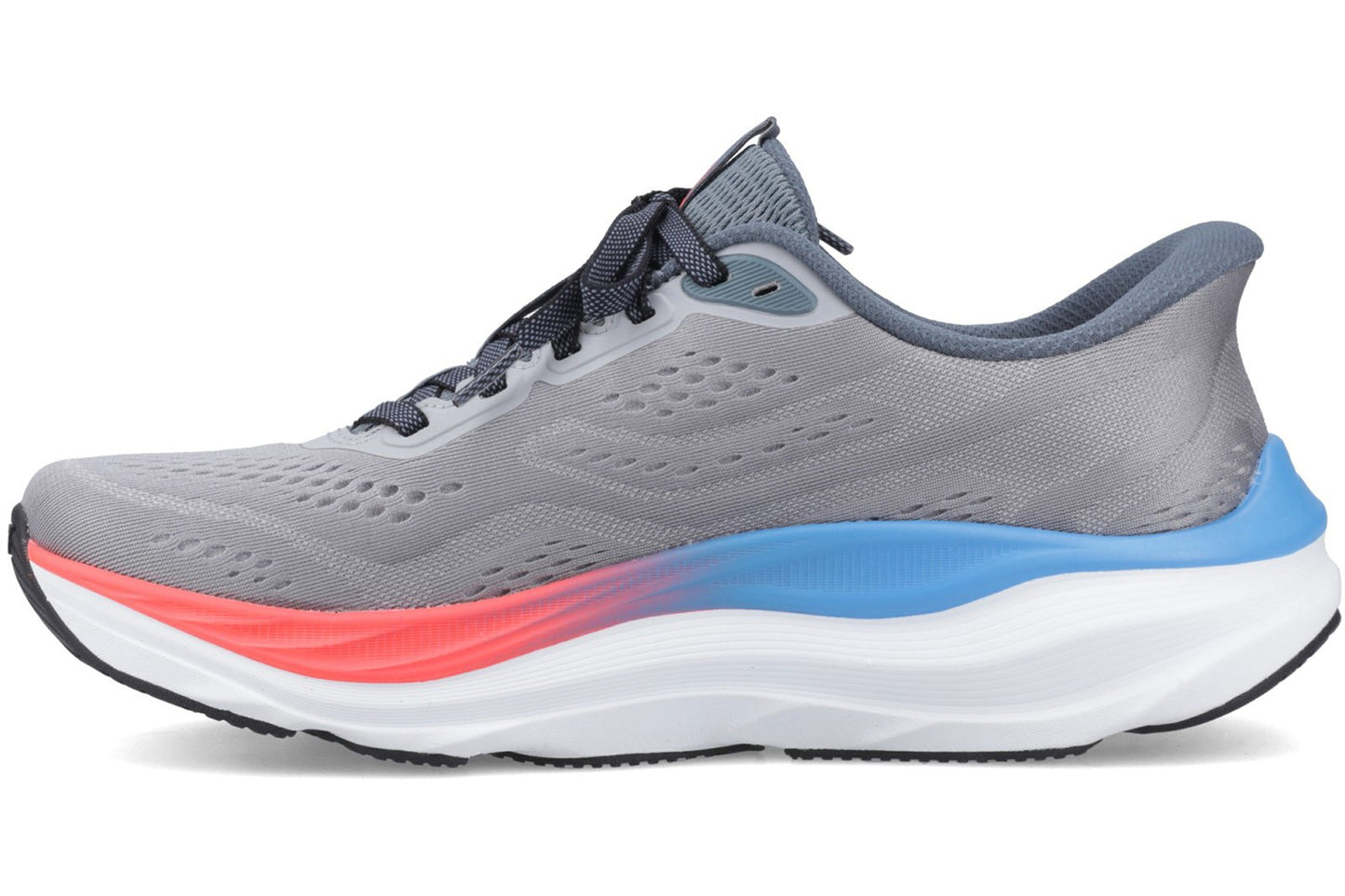Skechers Slip-Ins Max Run Grey/Multi Mens Trainers