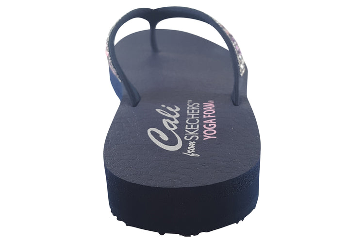 Skechers Meditation Butterfly 119660 Navy Multi Womens Sandals
