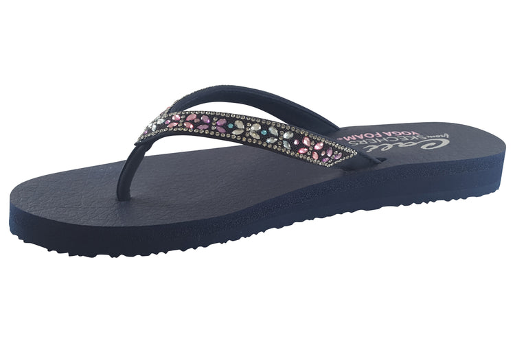 Skechers Meditation Butterfly 119660 Navy Multi Womens Sandals