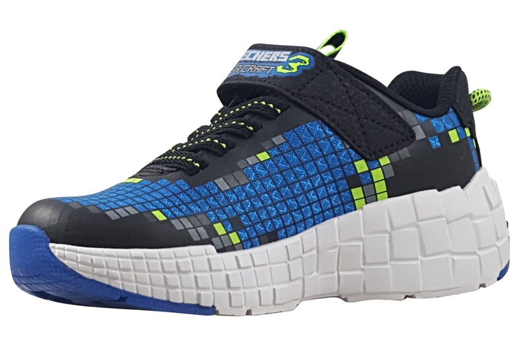 Skechers Mega-Craft 402182L Blue/Lime Boys Sports