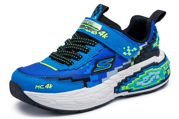 Skechers Mega Craft 4K 402160L Blue/Lime Boys Sports