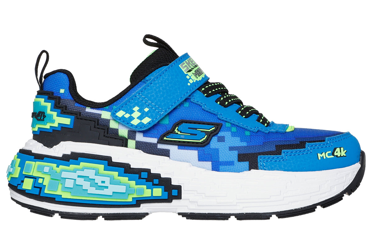 Skechers Mega Craft 4K 402160L Blue/Lime Boys Sports