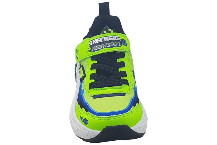 Skechers Mega Craft 4K 402160L Lime/Black Boys Sports