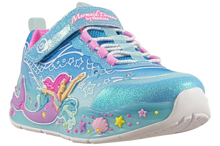 Skechers Mermaid Dreams 303060L Blue/Multi Girls Sports