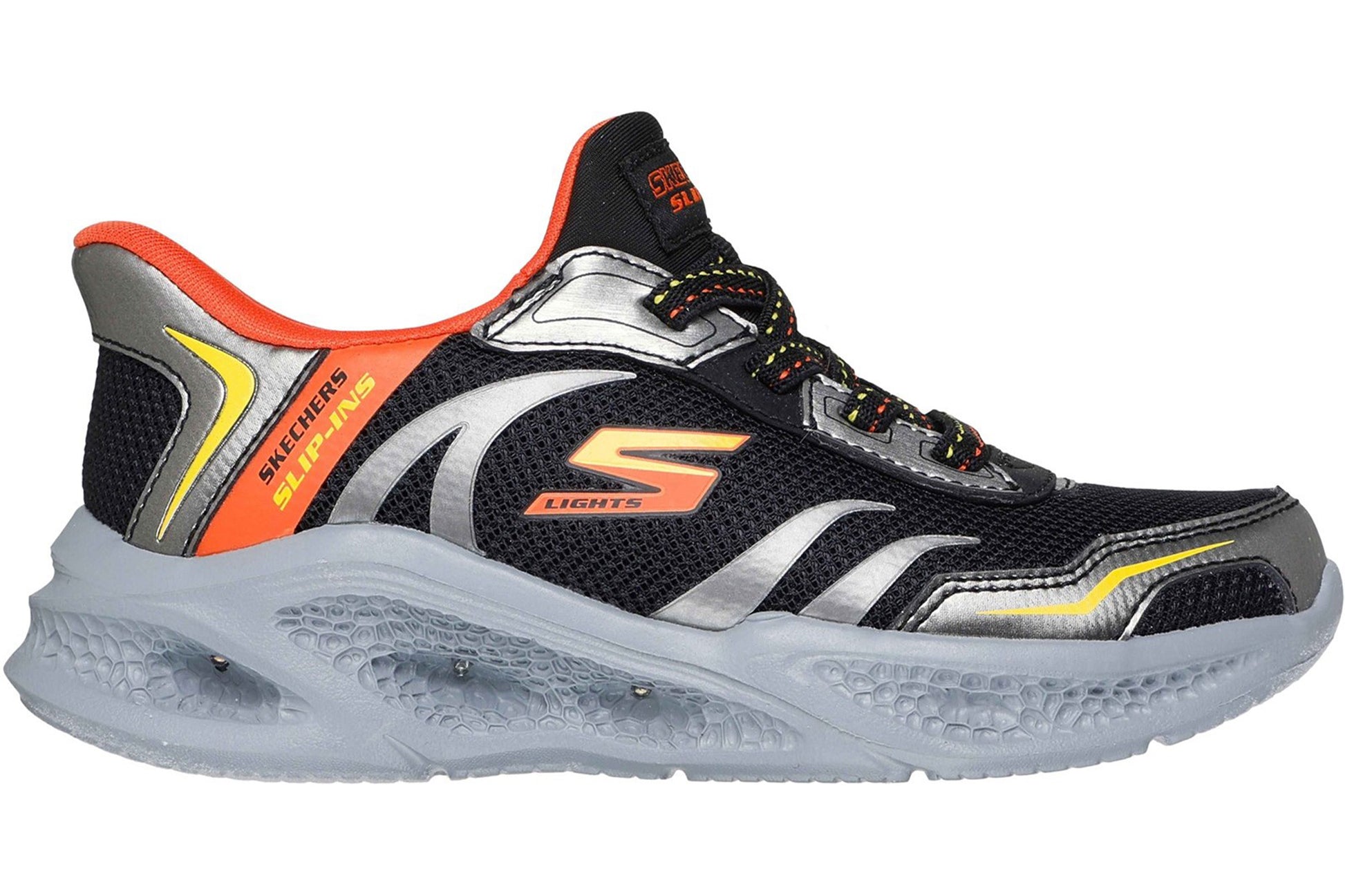 skechers-meteor-lights-brisk-beams-boys-trainers-black-silver-right