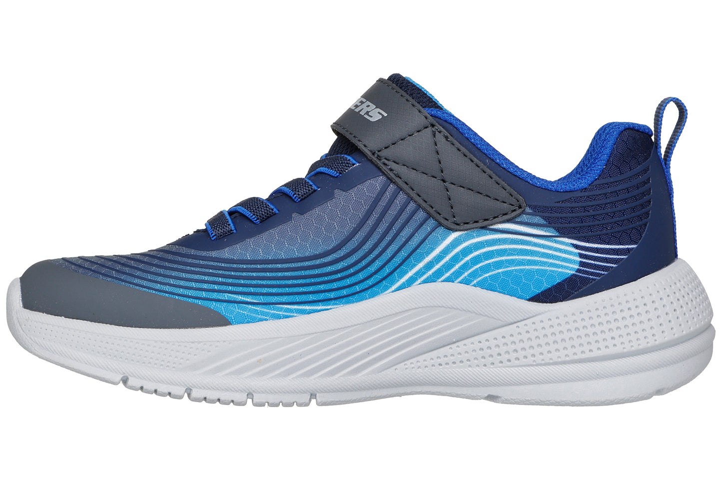 Skechers Microspec Adv 403926L Boys Sports Navy/Blue