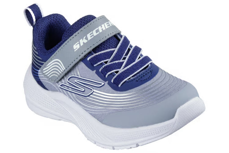 Skechers Microspec Adv Inf 403926N Navy/Grey Boys Sports