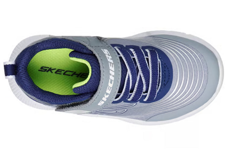 Skechers Microspec Adv Inf 403926N Navy/Grey Boys Sports