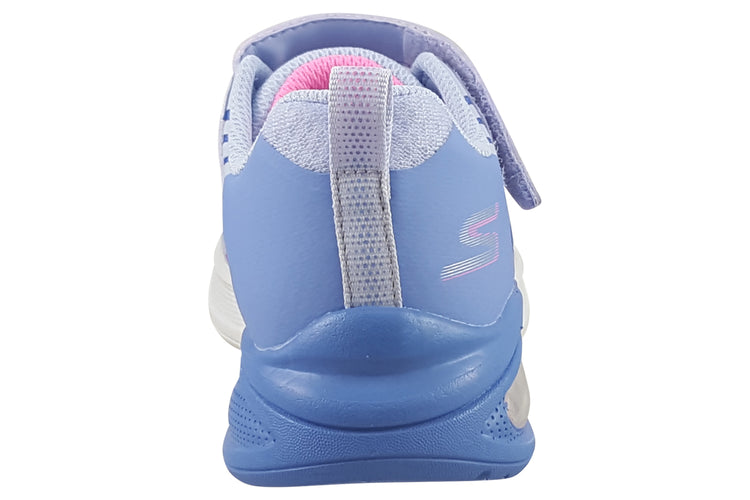 Skechers Microspec Max Advance 303616L Blue/Lavender Girls Sports