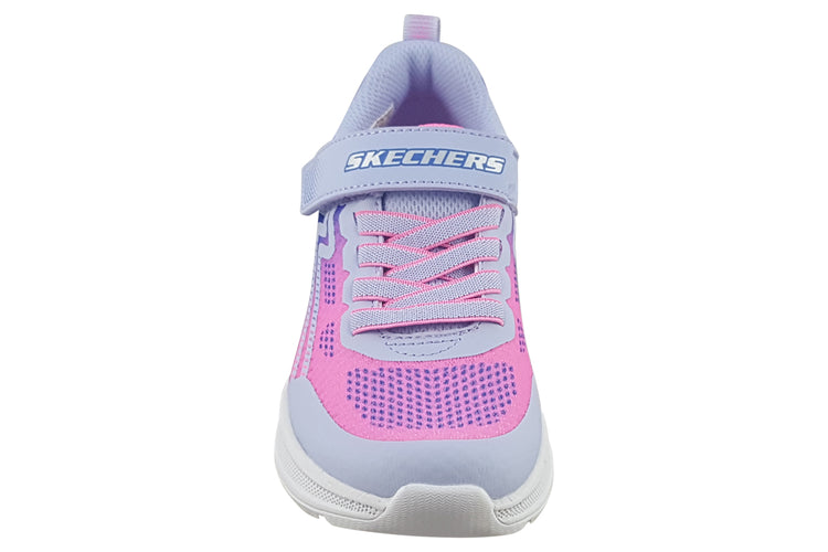 Skechers Microspec Max Advance 303616L Blue/Lavender Girls Sports