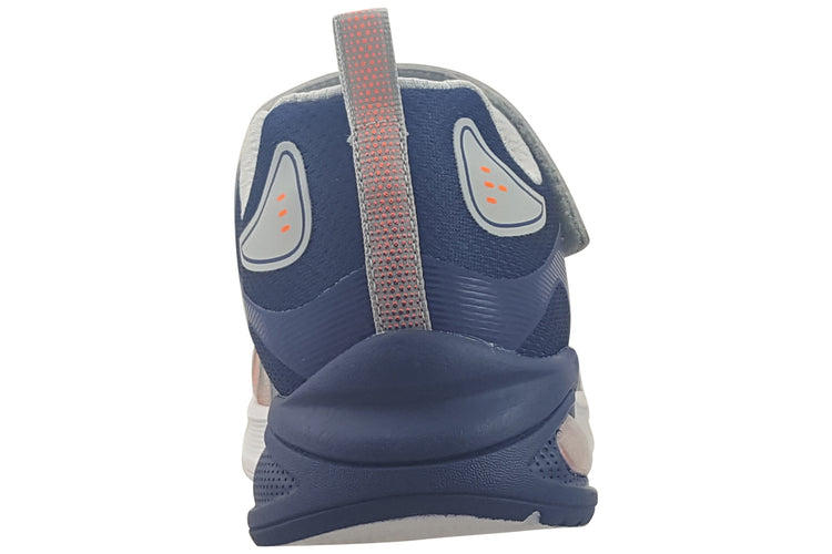 Skechers Microspec Max Advance 403938L Grey/Navy Boys Sports
