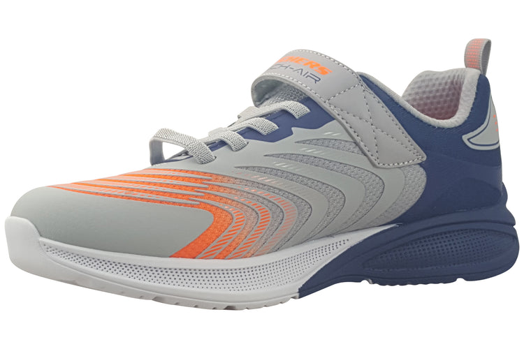 Skechers Microspec Max Advance 403938L Grey/Navy Boys Sports