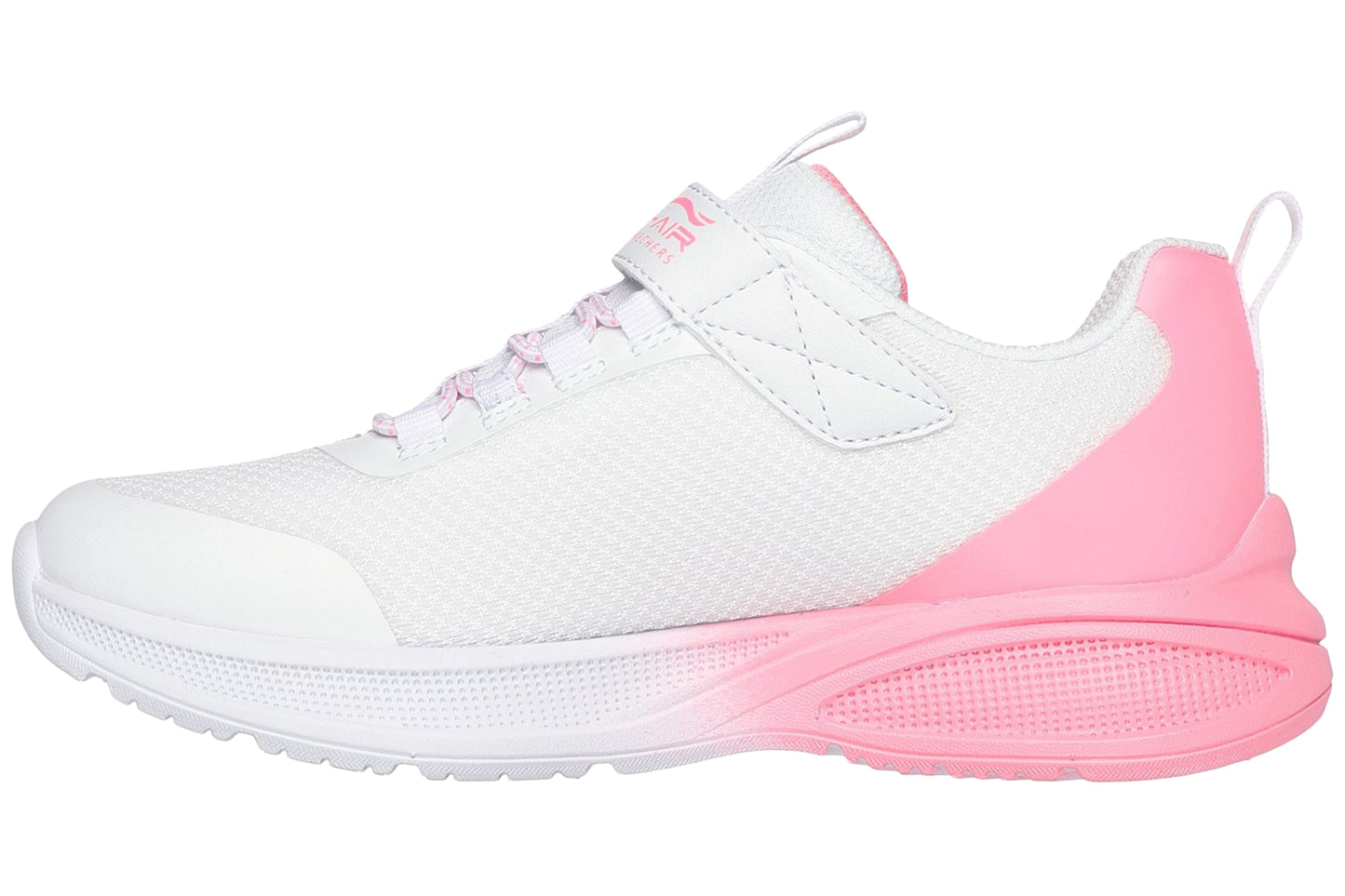 Skechers Microspec Max Advance Fly White/Pink Girls Sports