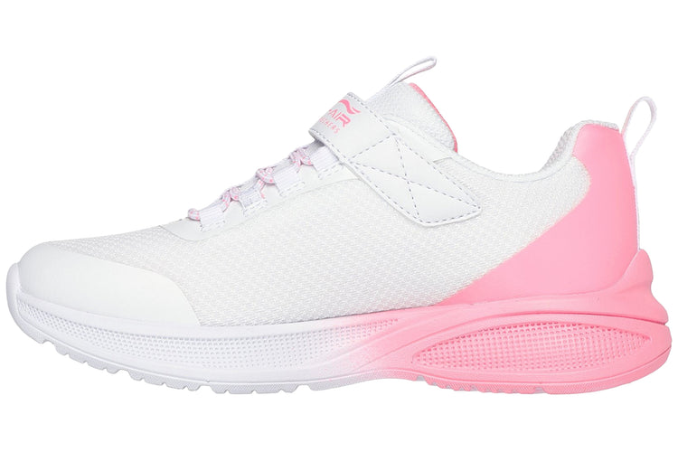Skechers Microspec Max Advance Fly White/Pink Girls Sports