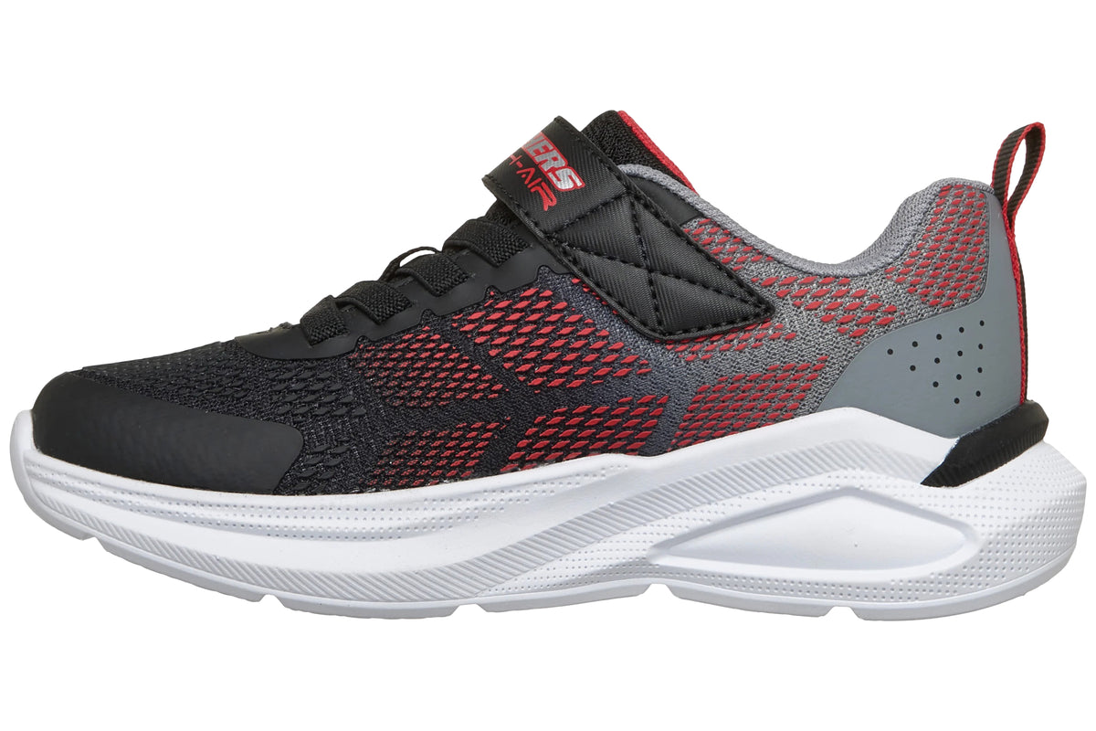 Skechers Microspec Max Vel 404110L Black/Red Boys Sports