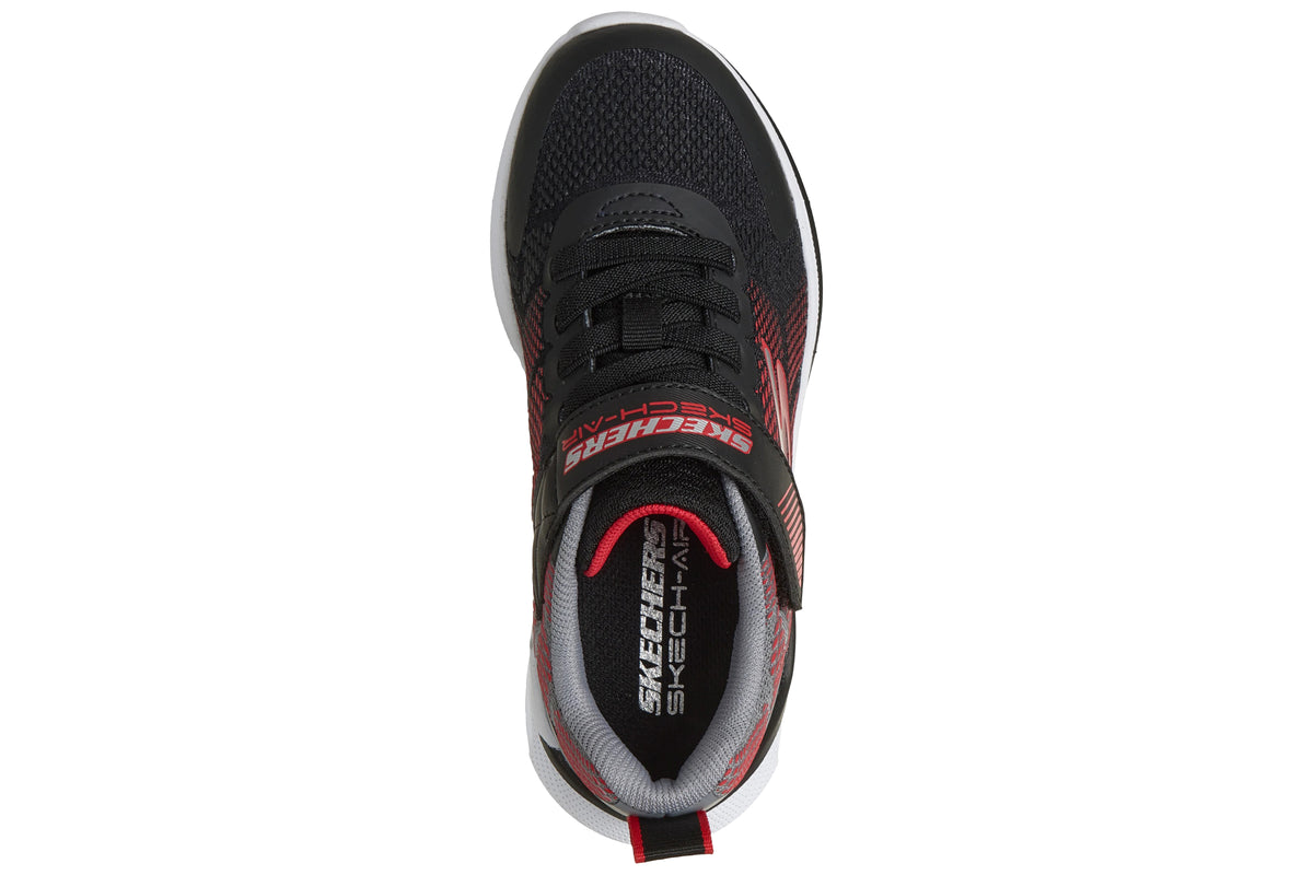 Skechers Microspec Max Vel 404110L Black/Red Boys Sports
