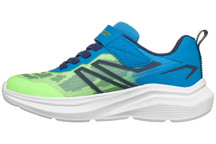 Skechers Microspec Velocity 404125L Lime/Blue Boys Sports