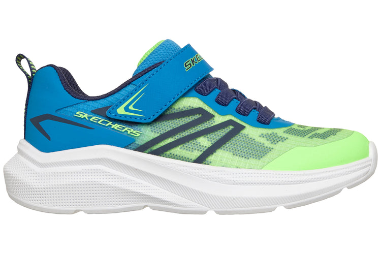 Skechers Microspec Velocity 404125L Lime/Blue Boys Sports