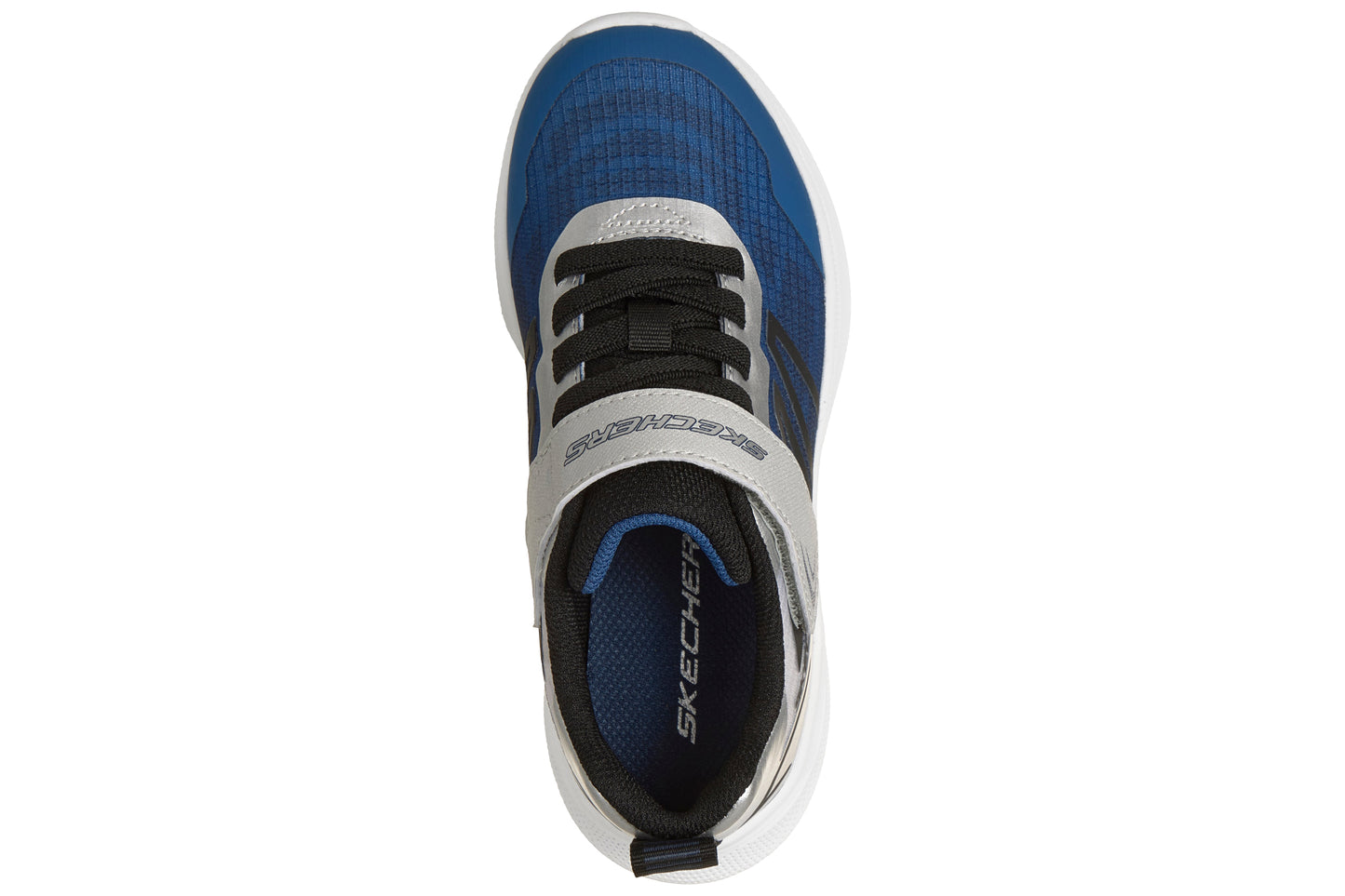 Skechers Microspec Velocity 404125L Navy/Silver Boys Sports