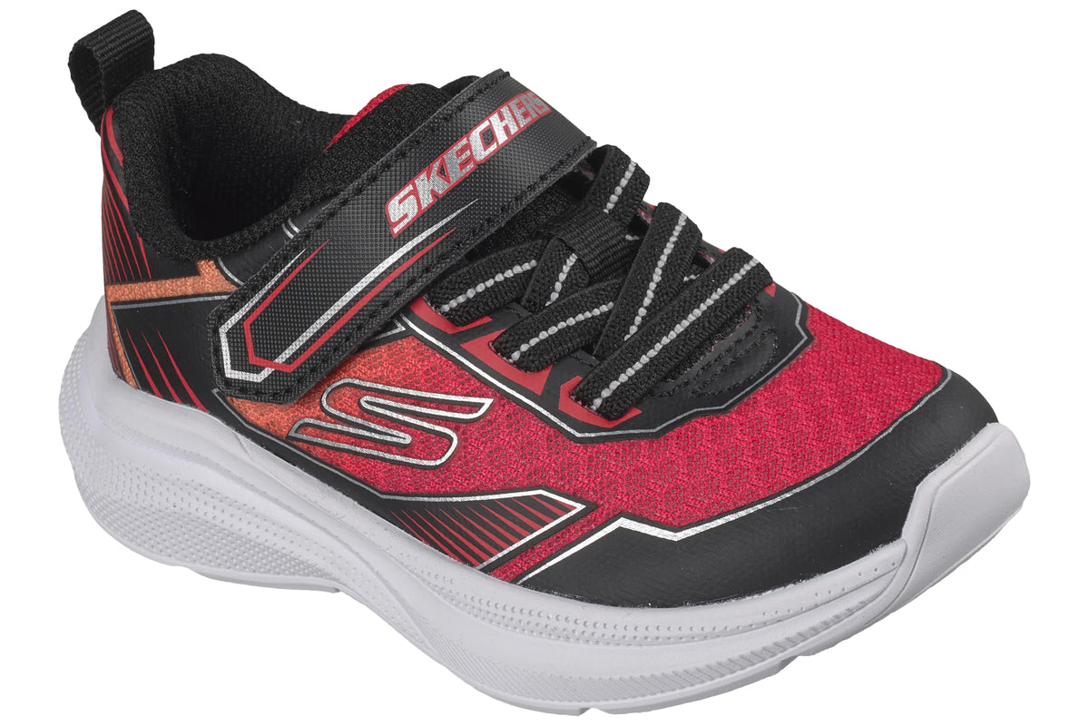 Skechers MV Grid Drift 404127N Black/Red Boys Sports