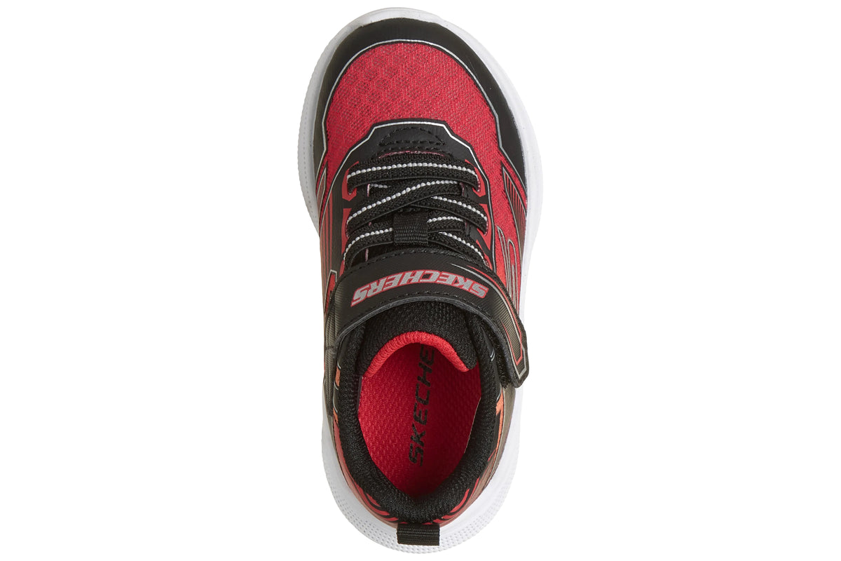 Skechers MV Grid Drift 404127N Black/Red Boys Sports