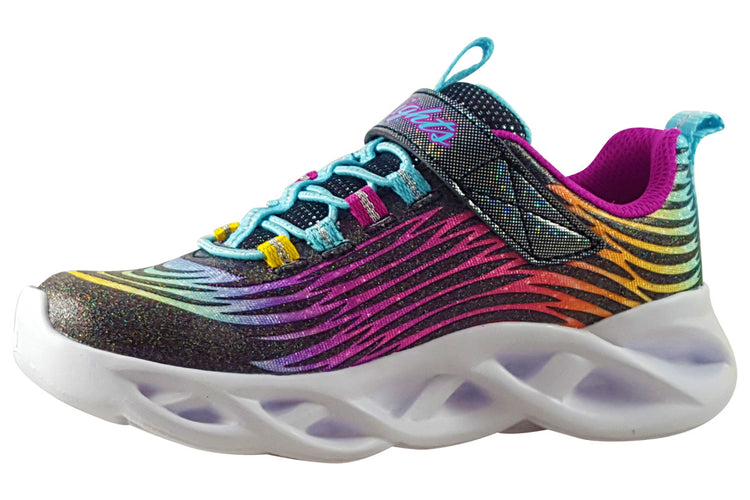 Skechers Mystical Bliss 302321L Black/Multi Girls Sports