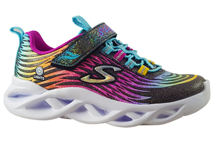 Skechers Mystical Bliss 302321L Black/Multi Girls Sports
