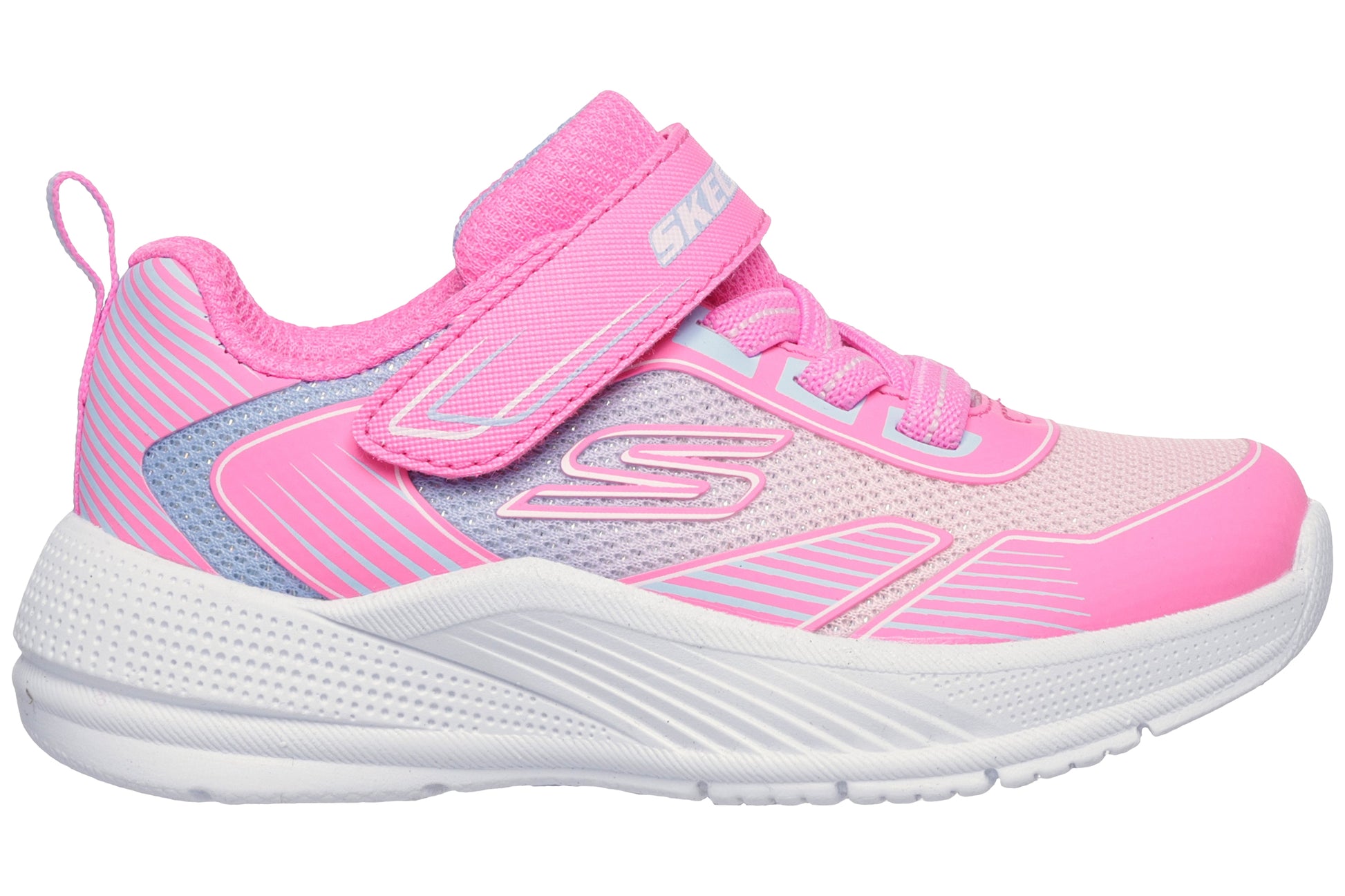 skechers-oasis-pint-303657n-girls-trainers-hot-pink-right-flat