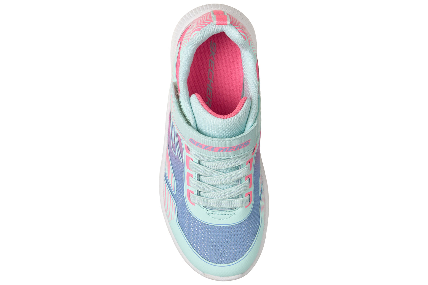 Skechers Oasis Point 303657L Aqua/Multi Girls Sports