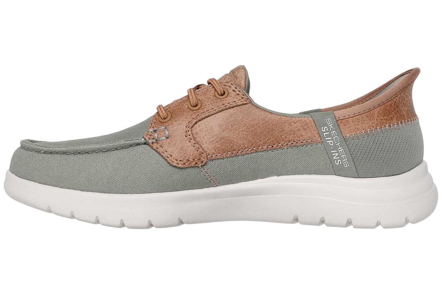 Skechers On-the-GO Flex - Palmilla Olive Womens Shoes