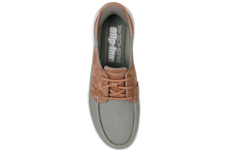 Skechers On-the-GO Flex - Palmilla Olive Womens Shoes