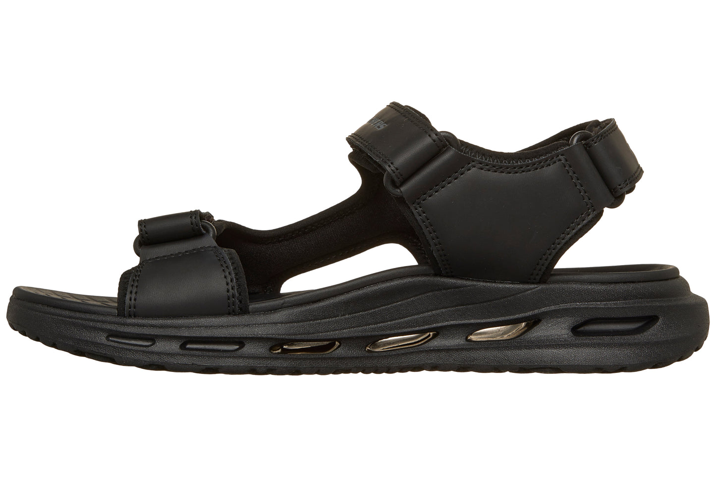Skechers Orvan Gamble 211371 Black Mens Sandals
