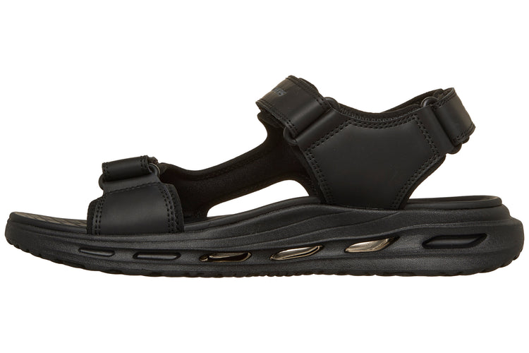 Skechers Orvan Gamble 211371 Black Mens Sandals