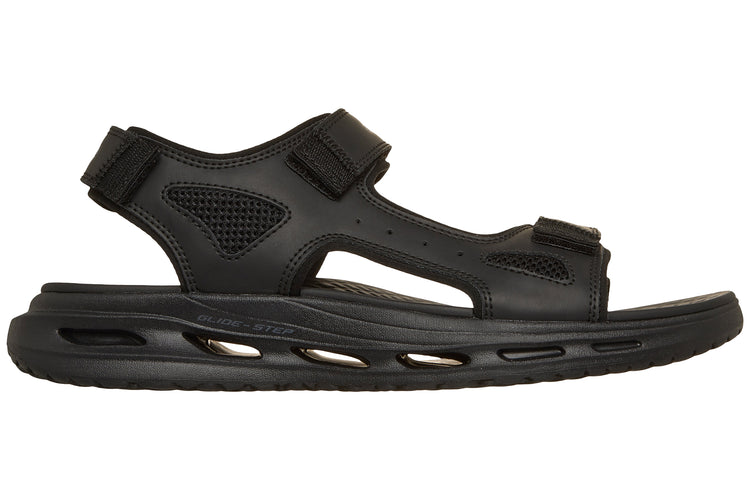 Skechers Orvan Gamble 211371 Black Mens Sandals
