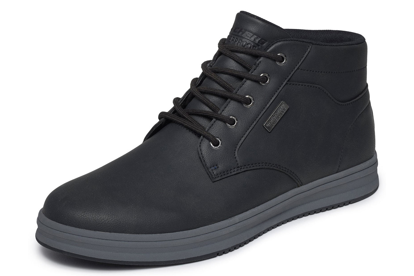 Skechers Palmiro Black Mens Boots
