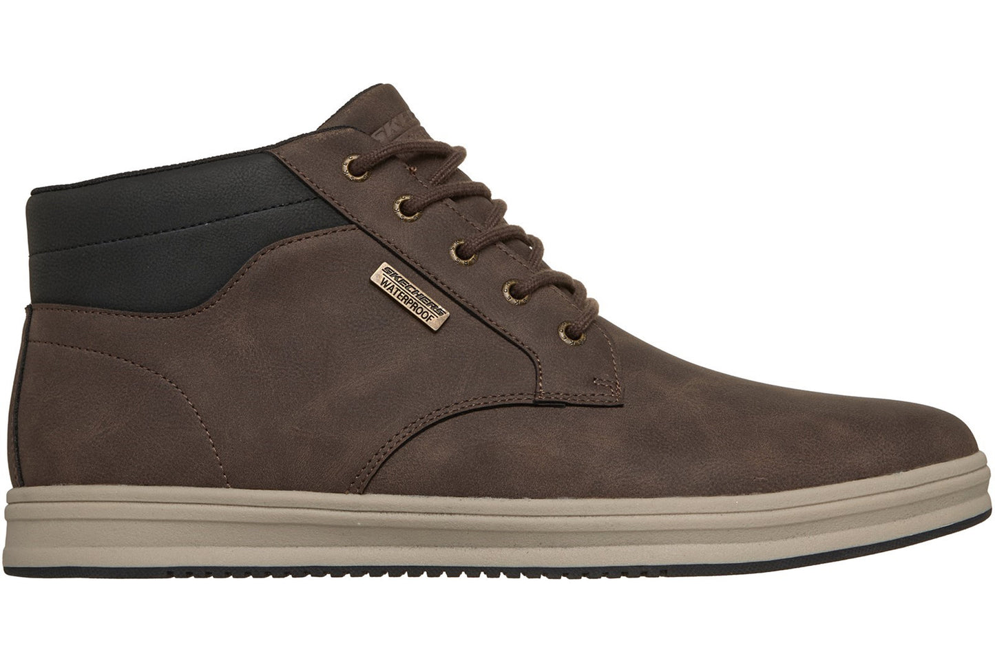 Skechers Palmiro Chocolate Mens Boots