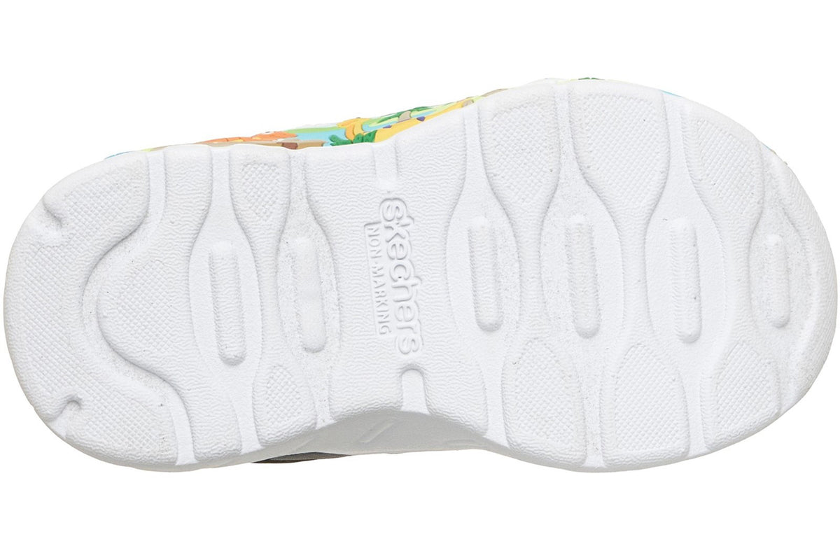 Skechers Play Scene Frosty Pals BLK Synthetic/Charcoal/Orange Boys Sports