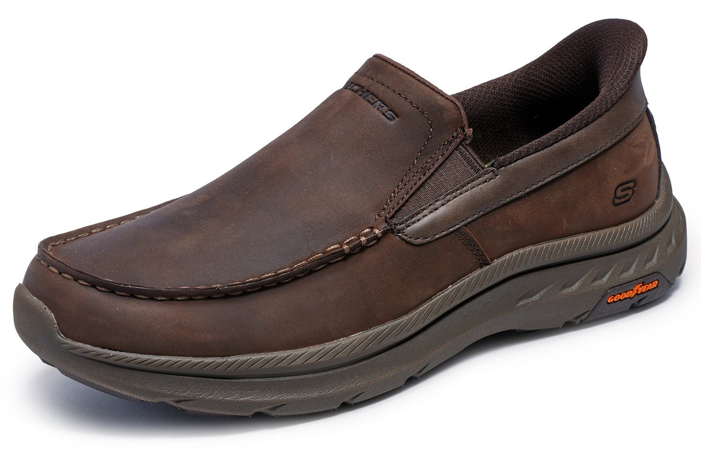 Skechers Slip-Ins Pollard Osgood Cocoa Mens Shoes
