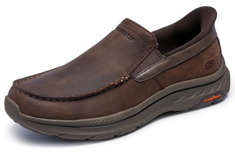 Skechers Slip-Ins Pollard Osgood Cocoa Mens Shoes