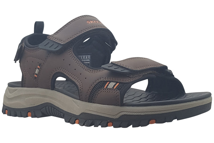 Skechers Prewitt 205139 Tan Mens Sandals